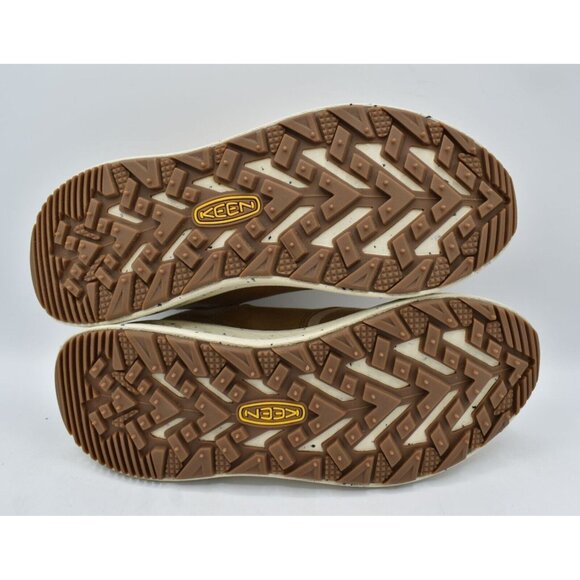 Keen Womens Size 8.5 WK400 Leather Safari Birch Walking Shoes Sneakers - Picture 9 of 11